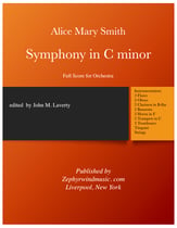 Symphony in C minor Orchestra Scores/Parts sheet music cover